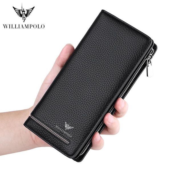 wallets 2021 wallet male genuine leather men zipper long purse clutch business williampolo 219, Red;black
wallets 2021 wallet male genuine leather men zipper long purse clutch business williampolo 219, Red;black