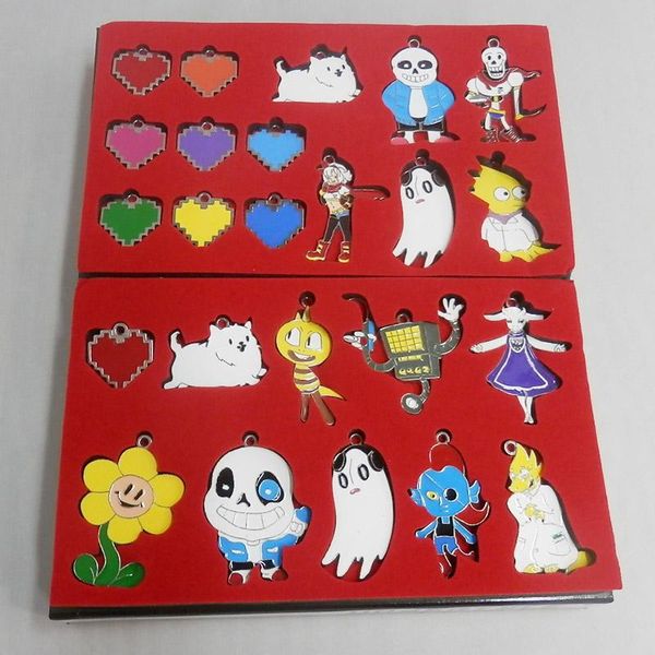 keychains wholesale anime undertale necklace keychain set cosplay collection fashion alloy metal pendant accessories christmas present, Silver
keychains wholesale anime undertale necklace keychain set cosplay collection fashion alloy metal pendant accessories christmas present, Silver