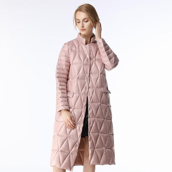 2018 winter new thin women's down jacket women's two sides can wear long paragraph simple slim warm down jacket1, Black
2018 winter new thin women's down jacket women's two sides can wear long paragraph simple slim warm down jacket1, Black