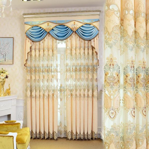 european luxury embroidered curtain embroidered curtain flower curtains for living dining room bedroom
european luxury embroidered curtain embroidered curtain flower curtains for living dining room bedroom