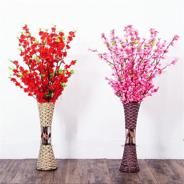 decorative flowers & wreaths artificial peach blossom branch silk flower home el wedding plastic bouquet 120cm
decorative flowers & wreaths artificial peach blossom branch silk flower home el wedding plastic bouquet 120cm
