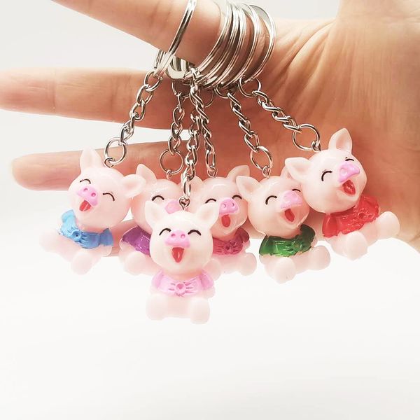 2021 fashion keychain cartoon cute key ring color resin smile face piggy girl bag pendant gift, Silver
2021 fashion keychain cartoon cute key ring color resin smile face piggy girl bag pendant gift, Silver