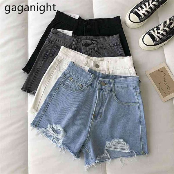 vintage denim shorts women holes high waist jeans summer casual wide leg short pants white black blue 210601
vintage denim shorts women holes high waist jeans summer casual wide leg short pants white black blue 210601