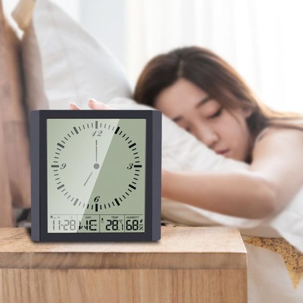 desk & table clocks home digital wall clock deskmute electronic calendars temperature and humidity display alarm decor
desk & table clocks home digital wall clock deskmute electronic calendars temperature and humidity display alarm decor