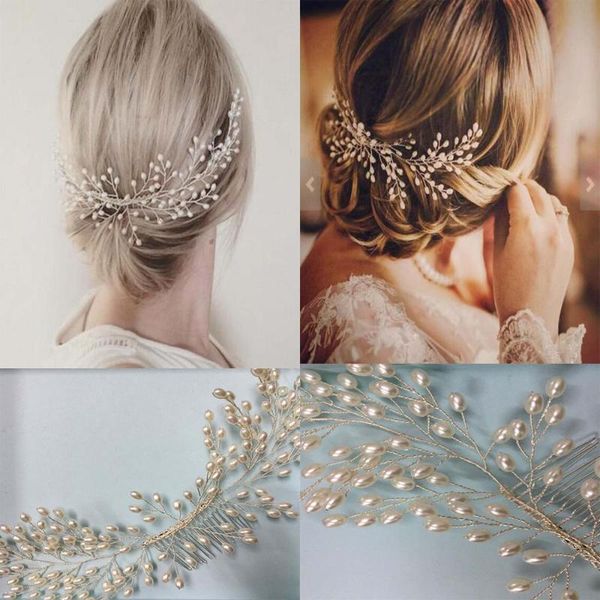 hair clips & barrettes pearls comb bridal pins accessories wedding women jewelry headpiece handmade headdress, Golden;silver
hair clips & barrettes pearls comb bridal pins accessories wedding women jewelry headpiece handmade headdress, Golden;silver