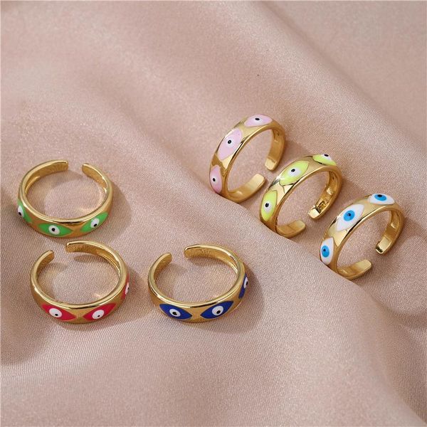 wedding rings hecheng, fashion colorful candy color evil eyes ring,for women girls,copper open adjuestable finger ring ,wholesale gift, Slivery;golden
wedding rings hecheng, fashion colorful candy color evil eyes ring,for women girls,copper open adjuestable finger ring ,wholesale gift, Slivery;golden