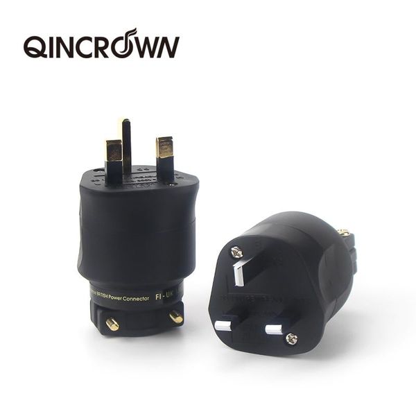 smart power plugs 13a uk mains plug fi-uk 1363(g) gold plated / 1363 (r ) ncf rhodium end matihur hifi japan no box