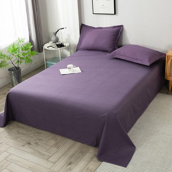 jlbb new cotton bed sheet sets twin full king single double size purple flat sheet pillowcase solid bed bedclothes
jlbb new cotton bed sheet sets twin full king single double size purple flat sheet pillowcase solid bed bedclothes