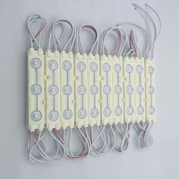 40 pcs high bright led module 5730 3led with lens 160 degree waterproof ip65 cold white led sign light module
40 pcs high bright led module 5730 3led with lens 160 degree waterproof ip65 cold white led sign light module
