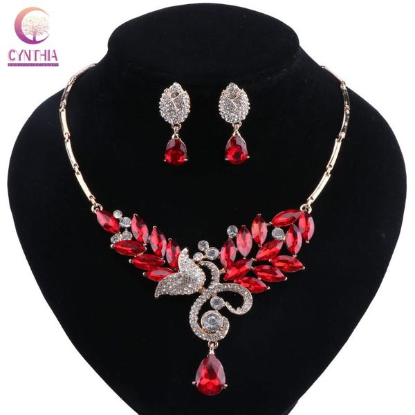 earrings & necklace flower wedding african bead jewelry set sets for women fashion gold-color dubai rhinestone, Silver
earrings & necklace flower wedding african bead jewelry set sets for women fashion gold-color dubai rhinestone, Silver