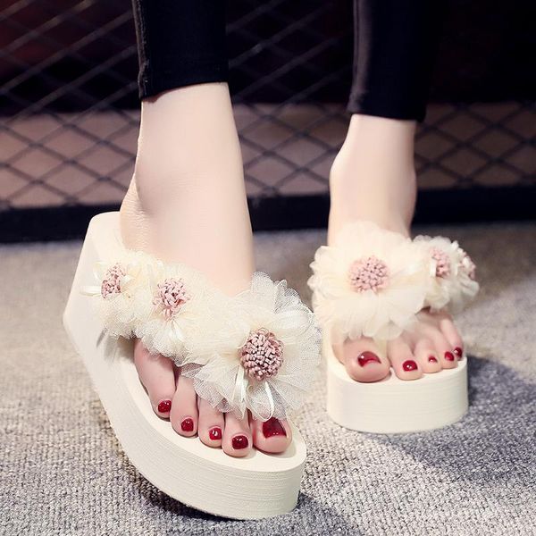 slippers women wear 2021 net red fashion flowers flip-flops summer beach vacation thick bottom, Black
slippers women wear 2021 net red fashion flowers flip-flops summer beach vacation thick bottom, Black