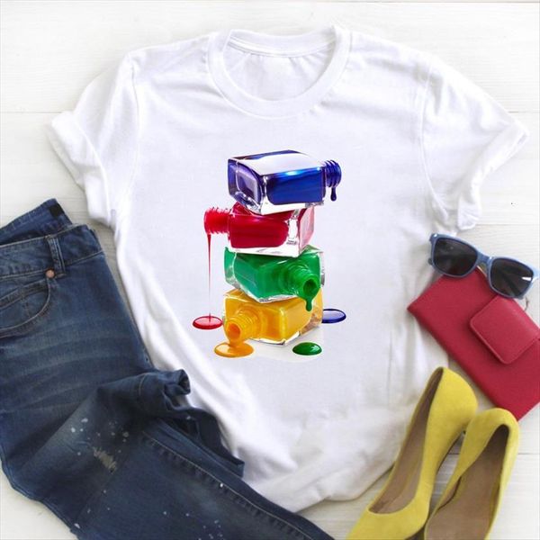 3d fingernail beauty aesthetic womens t shirts fashion cute summer tee clothes graphic, White
3d fingernail beauty aesthetic womens t shirts fashion cute summer tee clothes graphic, White