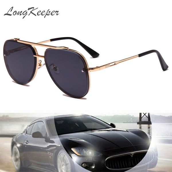 sunglasses longkeeper fashion rimless pilot style double beam men women driving brand design sun glasses gafas de sol hombre, White;black
sunglasses longkeeper fashion rimless pilot style double beam men women driving brand design sun glasses gafas de sol hombre, White;black