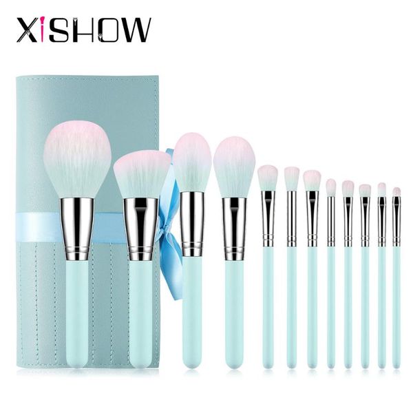 makeup brushes xishow professinal set powder highlight blush light blue wooden handle eyeshadow concealer lip brush
makeup brushes xishow professinal set powder highlight blush light blue wooden handle eyeshadow concealer lip brush