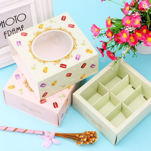 gift wrap 20pcs/lot pink/green/yellow macaron box with transparent window dessert macarons pastry packaging boxes event party supplies dec
gift wrap 20pcs/lot pink/green/yellow macaron box with transparent window dessert macarons pastry packaging boxes event party supplies dec
