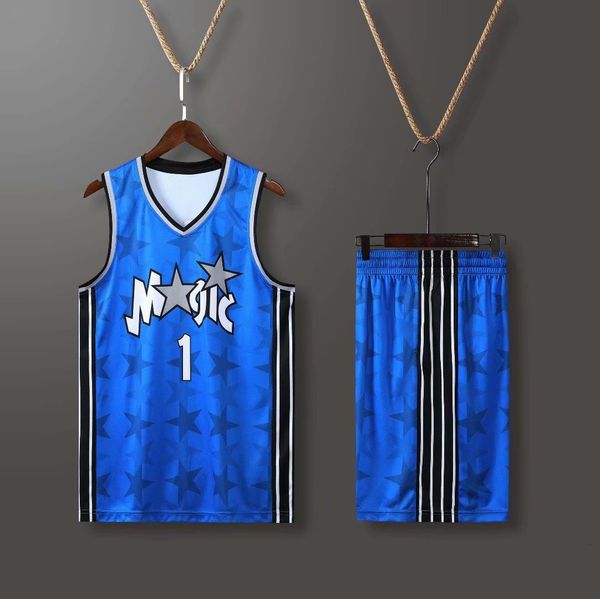 magic no. 1 mcgrady digital printed basketball suit set with pockets on both sid s-5xl, Gray
magic no. 1 mcgrady digital printed basketball suit set with pockets on both sid s-5xl, Gray