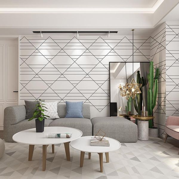 nordic style geometric black and white plaid wallpaper living room background wall clothing shop online celebrity wallpaper
nordic style geometric black and white plaid wallpaper living room background wall clothing shop online celebrity wallpaper