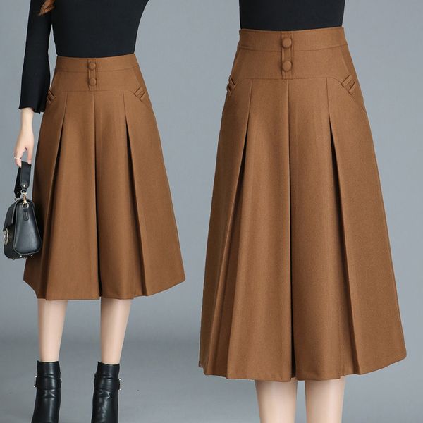 autumn woolen female strong waist elegant buttons the midi line chic girly umbrella skirt y127 i7bq, Black
autumn woolen female strong waist elegant buttons the midi line chic girly umbrella skirt y127 i7bq, Black