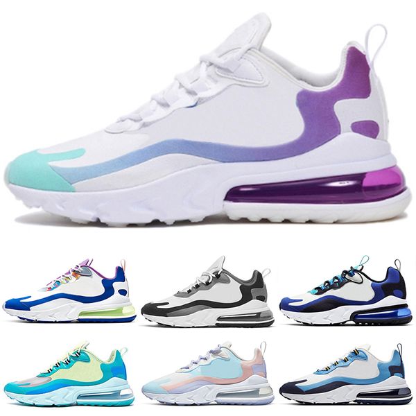 2021 new running shoes men react women 270 triple white black bauhaus oracle aqua bright violet electro green cream blue purple easter grey
2021 new running shoes men react women 270 triple white black bauhaus oracle aqua bright violet electro green cream blue purple easter grey