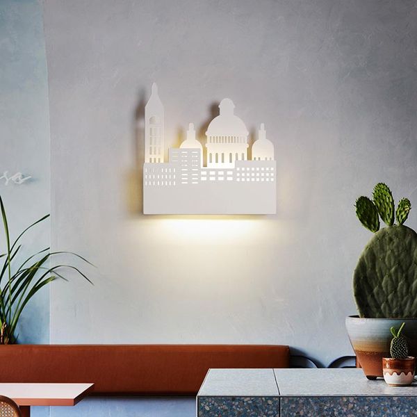 new simple modern wall lamps castle shaped decoration kid lights bedside bedroom living study child room corridor aisle lighting
new simple modern wall lamps castle shaped decoration kid lights bedside bedroom living study child room corridor aisle lighting
