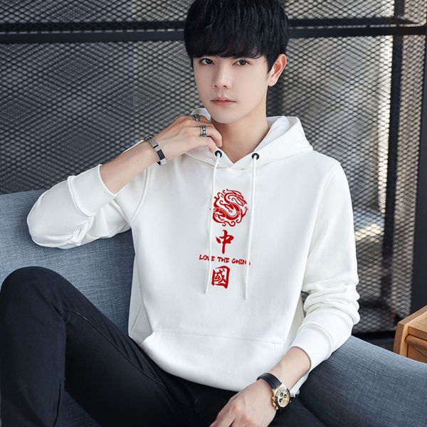 21 autumn winter new hoodie printable men's sweater men's large bottomed shirt, Black
21 autumn winter new hoodie printable men's sweater men's large bottomed shirt, Black