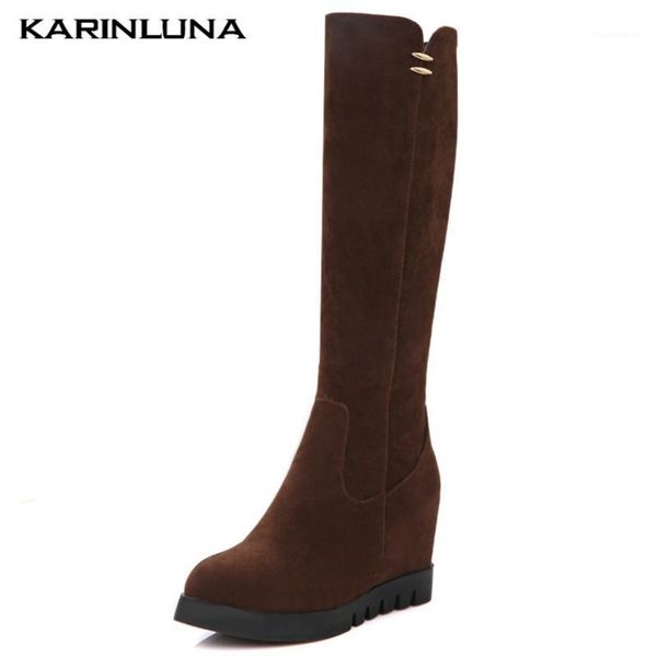 boots karin large sizes 43 fashion inside high heels platform winter shoes knee women1, Black
boots karin large sizes 43 fashion inside high heels platform winter shoes knee women1, Black