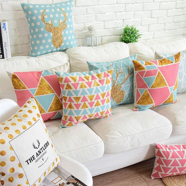 cushion/decorative pillow cuet sweet deer geometric polka dot quare throw pillow/almofadas case 45 53 30x50,trend cushion cover home decore
cushion/decorative pillow cuet sweet deer geometric polka dot quare throw pillow/almofadas case 45 53 30x50,trend cushion cover home decore