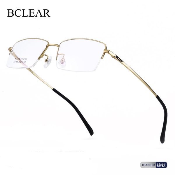 fashion sunglasses frames bclear business casual men titanium glasses frame optical eyeglasses prescription eyewear half rim spectacles, Black
fashion sunglasses frames bclear business casual men titanium glasses frame optical eyeglasses prescription eyewear half rim spectacles, Black