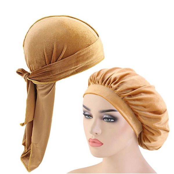 beanies 2pcs/set matching durag and bonnet sets head cover solid women bonnets men velvet turban hat tb-156d
beanies 2pcs/set matching durag and bonnet sets head cover solid women bonnets men velvet turban hat tb-156d