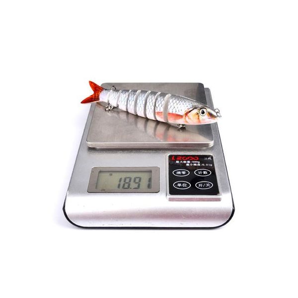 1pcs 13cm 19g sinking wobblers fishing lures jointed crankbait swimbait 8 segment hard artificial bait for fishing tac jllgue
1pcs 13cm 19g sinking wobblers fishing lures jointed crankbait swimbait 8 segment hard artificial bait for fishing tac jllgue
