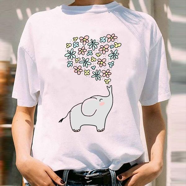 graphic elephant love valentine spring womens t shirt summer 90s cartoon short sleeve lady print female clothes tees, White
graphic elephant love valentine spring womens t shirt summer 90s cartoon short sleeve lady print female clothes tees, White