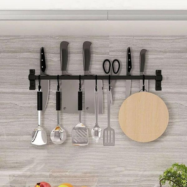 hooks & rails shelf with flexible punch bathroom kitchen cupboard storage hook rack wall hanging bracket holder black metal
hooks & rails shelf with flexible punch bathroom kitchen cupboard storage hook rack wall hanging bracket holder black metal