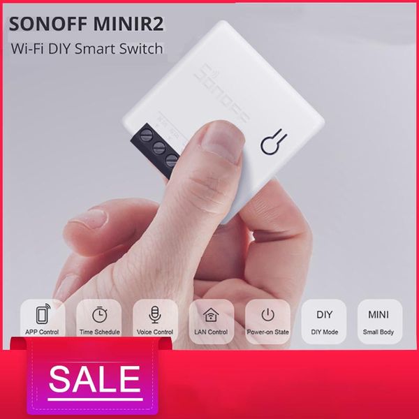 smart home control sonoff mini r2 diy wifi switch two-way small body ewelink app remote support external work with alexa google
smart home control sonoff mini r2 diy wifi switch two-way small body ewelink app remote support external work with alexa google