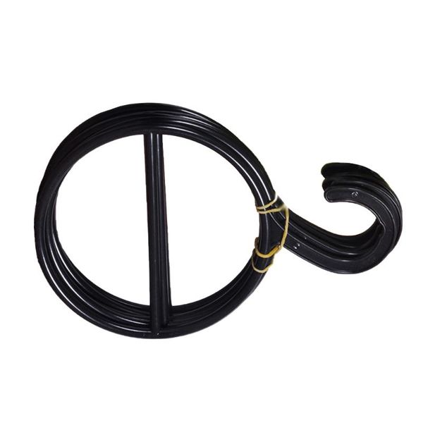 hangers & racks 10pcs circle shape coat hanger multifunctional scarf belt tie display slots holder organizer (black)
hangers & racks 10pcs circle shape coat hanger multifunctional scarf belt tie display slots holder organizer (black)