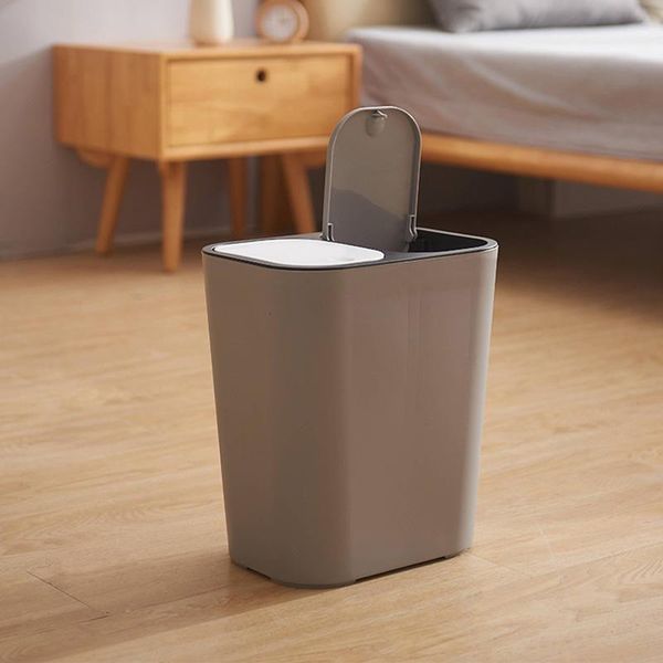 waste bins trash can rectangle plastic push-button dual compartment 12liter recycling bin garbage bom666 
waste bins trash can rectangle plastic push-button dual compartment 12liter recycling bin garbage bom666