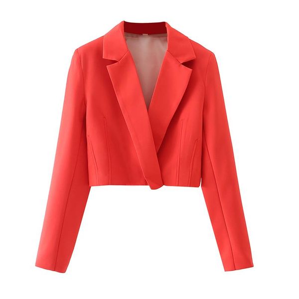 women's suits & blazers yenkye fashion women red cropped blazer vintage long sleeve wrap double breasted short outerwear office ladies, White;black
women's suits & blazers yenkye fashion women red cropped blazer vintage long sleeve wrap double breasted short outerwear office ladies, White;black