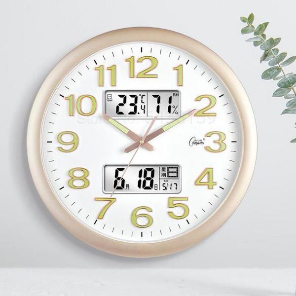 wall clocks living room home fashion creative perpetual calendar quartz clock electronic atmosphere mute night poelectric
wall clocks living room home fashion creative perpetual calendar quartz clock electronic atmosphere mute night poelectric