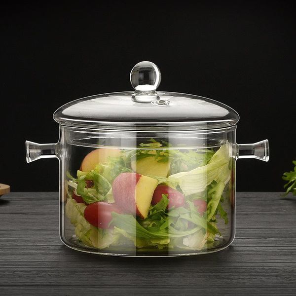 bowls heat resistant noodle bowl glass pot stewing borosilicate dual handle salad household tableware with cover
bowls heat resistant noodle bowl glass pot stewing borosilicate dual handle salad household tableware with cover