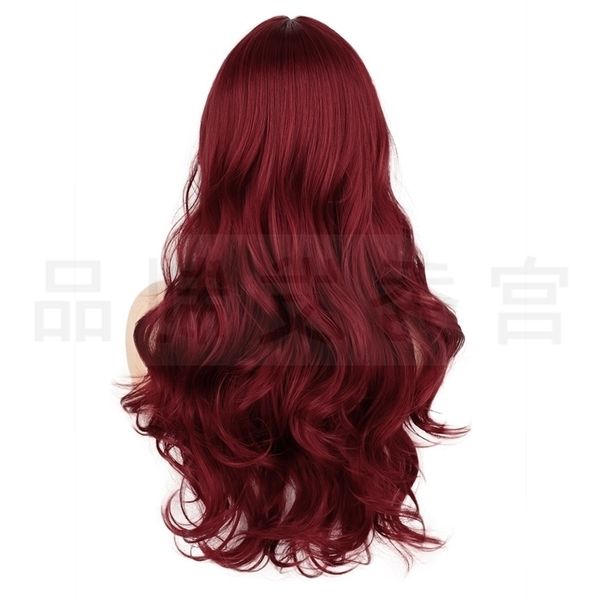 women's front chemical wig fiber big wave long curly small lace wig headgear2, Black
women's front chemical wig fiber big wave long curly small lace wig headgear2, Black