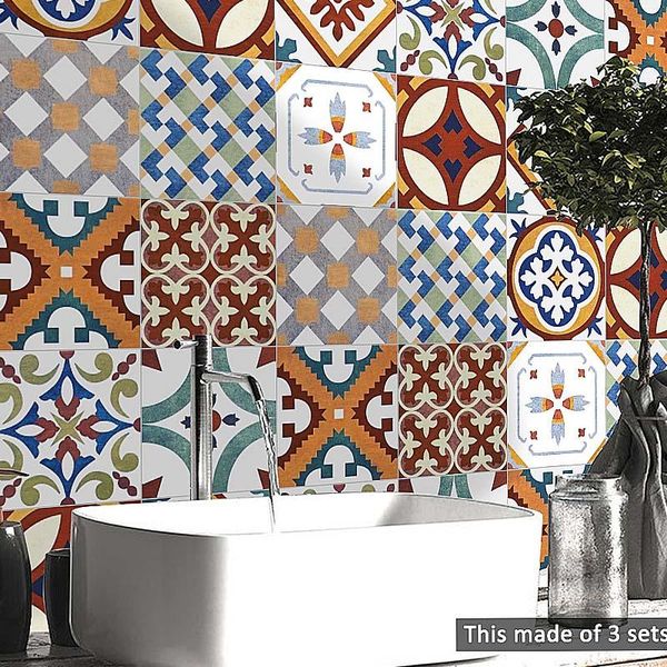 wall stickers 10pcs home pvc tiles sticker retro decor waterproof kitchen 15*15cm bathroom dec
wall stickers 10pcs home pvc tiles sticker retro decor waterproof kitchen 15*15cm bathroom dec