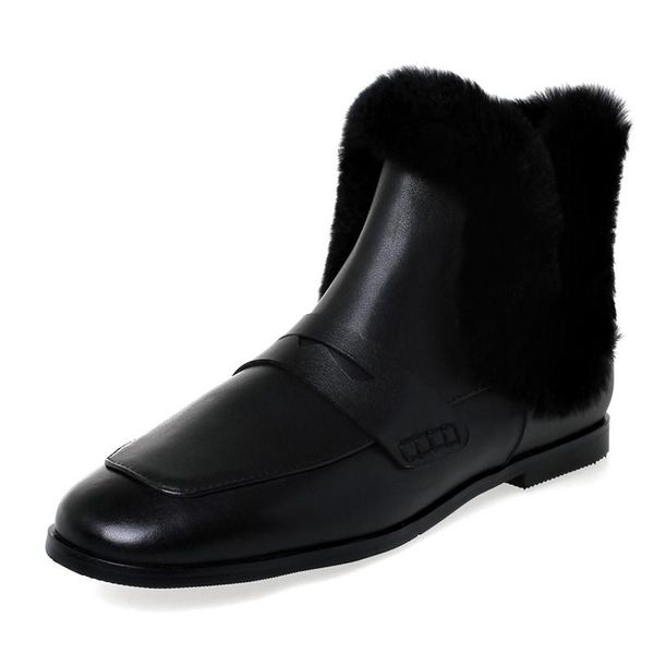 boots mobetty retro furcouple cotton warmer ankle flat bottom leather velvet snow concise botines mujer botas feminina, Black
boots mobetty retro furcouple cotton warmer ankle flat bottom leather velvet snow concise botines mujer botas feminina, Black