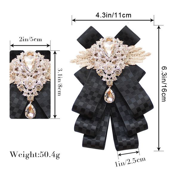 Collar Accessories Mens Ties British Bow Shirt Tie For Men Fabric Wedding Groom Formal Blouse, Black;gray
Collar Accessories Mens Ties British Bow Shirt Tie For Men Fabric Wedding Groom Formal Blouse, Black;gray