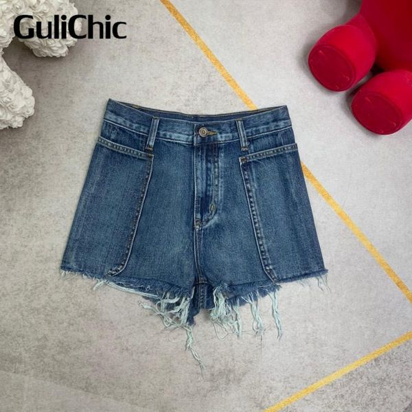 women's shorts 6.30 high end quality fashion tassels washed cotton denim women, White;black
women's shorts 6.30 high end quality fashion tassels washed cotton denim women, White;black