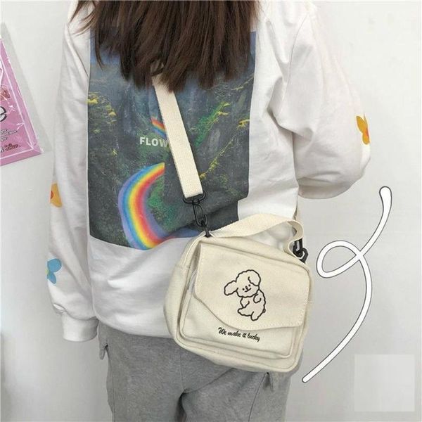 evening bags korean style small fresh girl messenger lady sweet cartoon student shoulder bag cute soft dog canvas printed
evening bags korean style small fresh girl messenger lady sweet cartoon student shoulder bag cute soft dog canvas printed