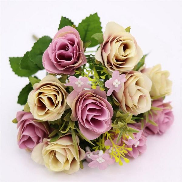 decorative flowers & wreaths beautiful rose peony artificial silk small bouquet flores home party wedding decoration
decorative flowers & wreaths beautiful rose peony artificial silk small bouquet flores home party wedding decoration