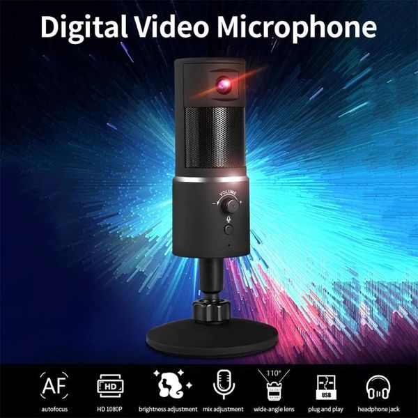 webcams digital video microphone condenser recording + 1080p camera hi-fi stereo plug and play black
webcams digital video microphone condenser recording + 1080p camera hi-fi stereo plug and play black