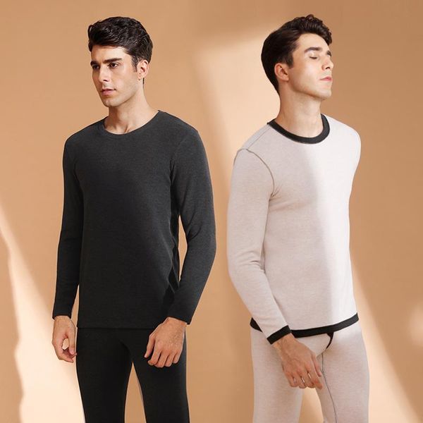 men's thermal underwear autumn and winter silk set bottom long johns thick double-sided matte shirt of high quality, Black;white
men's thermal underwear autumn and winter silk set bottom long johns thick double-sided matte shirt of high quality, Black;white