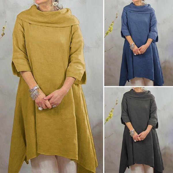 women's blouses & shirts women asymmetric loose baggy pullover shirt scarf neck jumpers blouse tunic, White
women's blouses & shirts women asymmetric loose baggy pullover shirt scarf neck jumpers blouse tunic, White