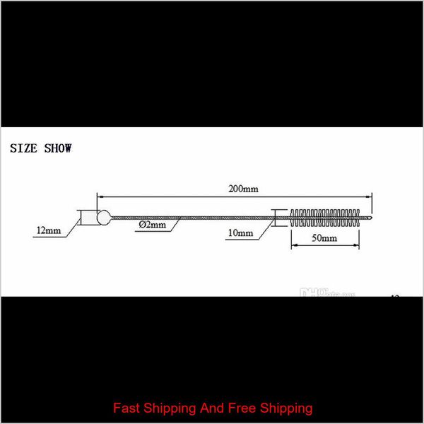 500 pcs/lot 8 inch stainless steel straw brush bottle cleaning brush qylsom new_dhbest
500 pcs/lot 8 inch stainless steel straw brush bottle cleaning brush qylsom new_dhbest
