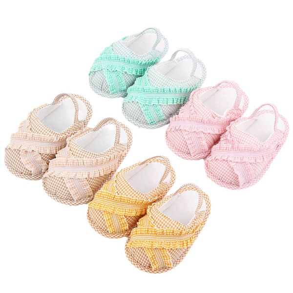 baby first walkers infant shoes toddler girls footwear summer newborn sandals moccasins soft plaid shoe 0-12 months b8282
baby first walkers infant shoes toddler girls footwear summer newborn sandals moccasins soft plaid shoe 0-12 months b8282